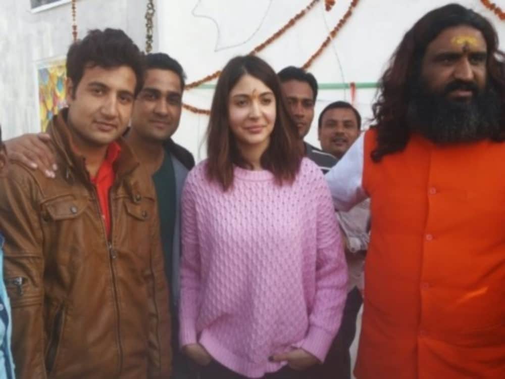 virat kohli anushka sharma priest photos on their wedding