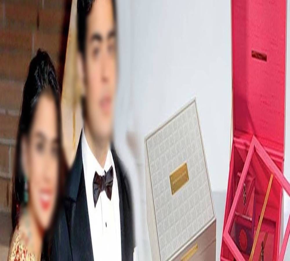 shocking price of mukesh ambanis son akash ambani marriage card gone viral 