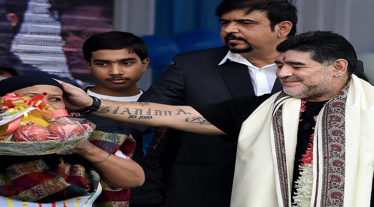  diego maradona says i am not god of football