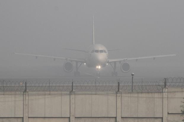 rajasthan jaipur air traffic badly effected due to fogg at sanganer airport