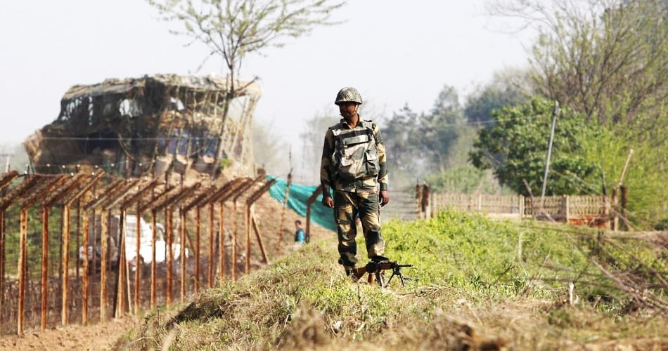 Indian occupied pakistan post, indian army bravery