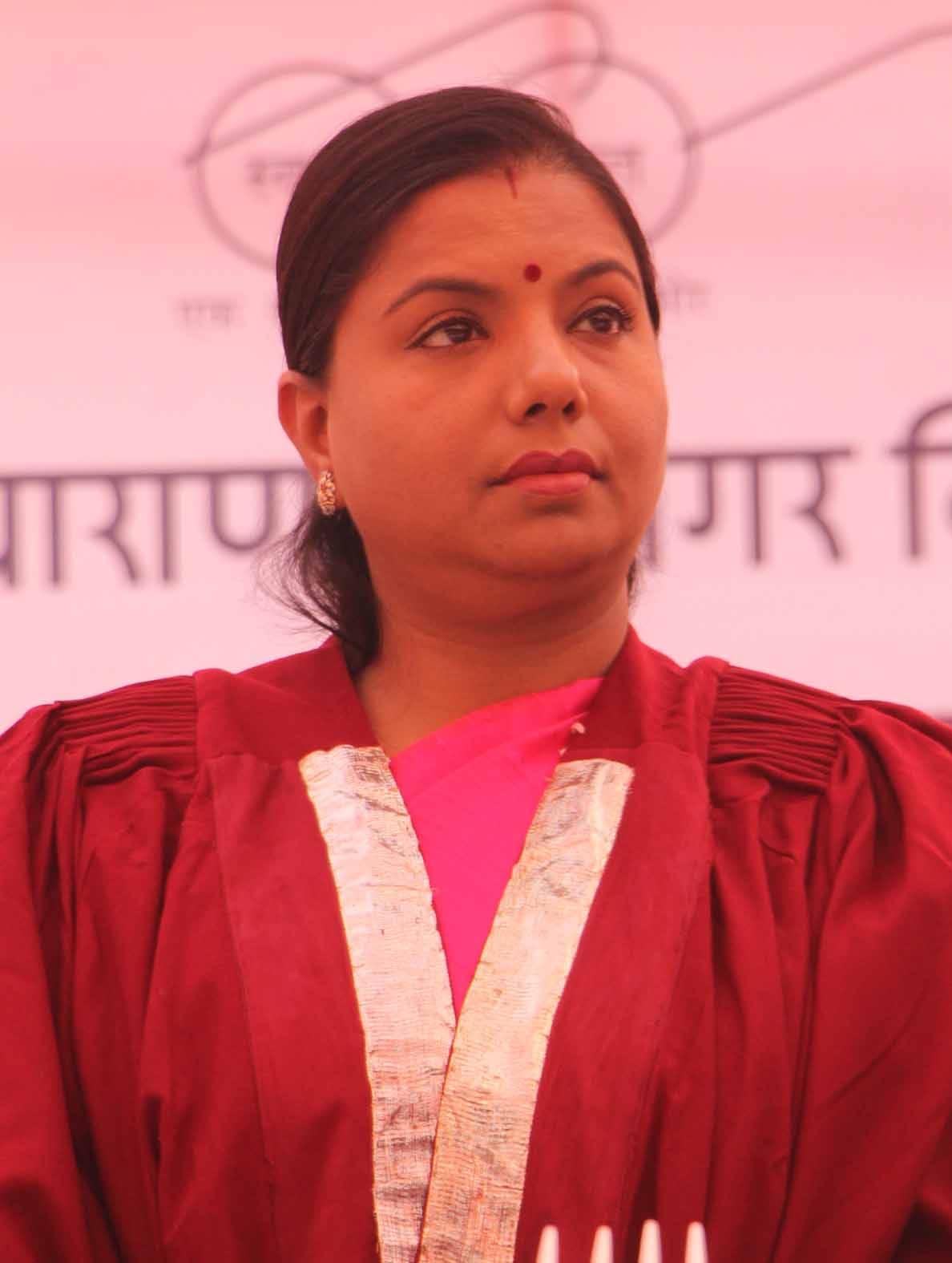 Varanasi mayor mridula jaiswal take charge