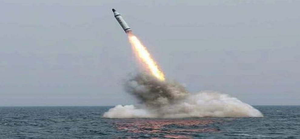North Korean missile submarine against America drill starts