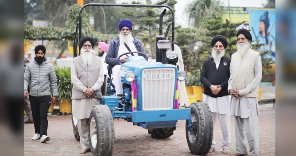Man left tractor outside Gurdwara Sahib in Mohali
