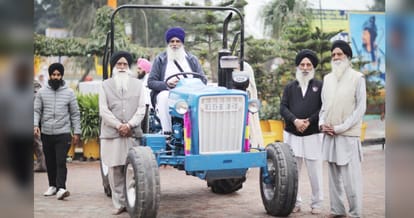 Man left tractor outside Gurdwara Sahib in Mohali
