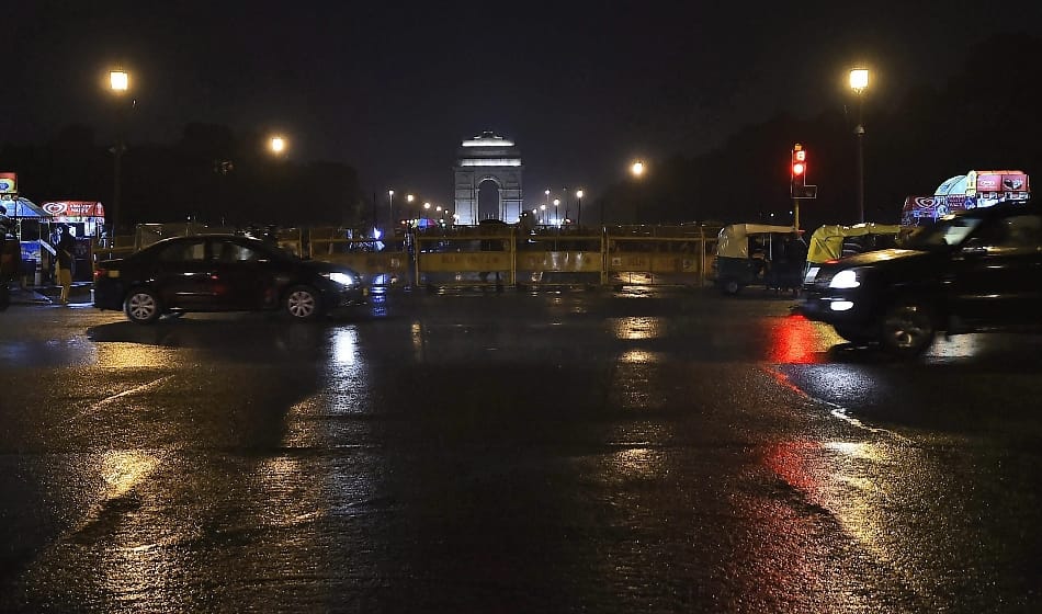 weather change and heavy rain in delhi ncr