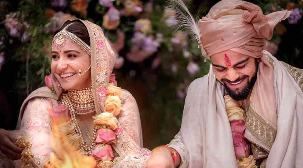 virat and anushka marriage tweet is retweet more than 65000 times