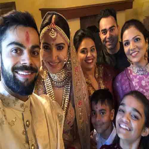 virat and anushka marriage tweet is retweet more than 65000 times