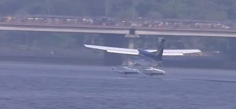 Sea plane first flight varanasi to lucknow