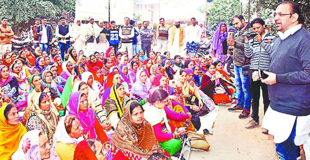 Former MLA, who arrived on the successive fast of Anganwadis