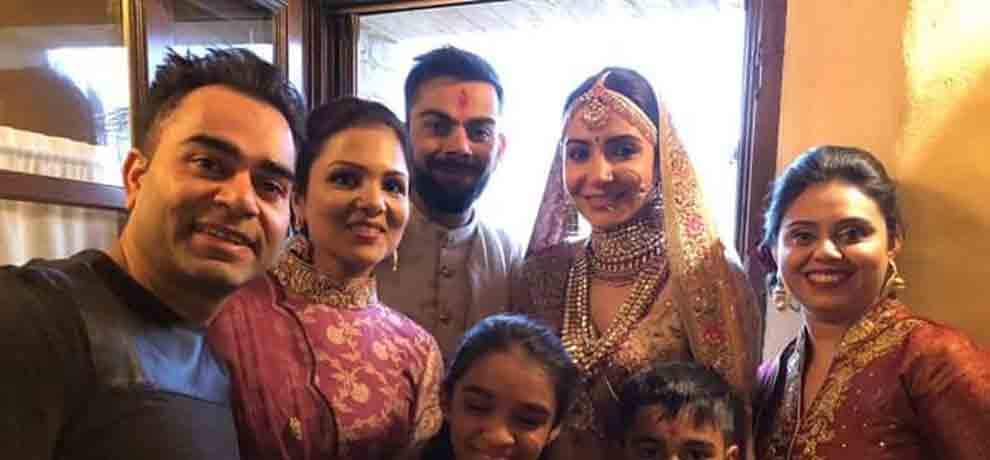 sania mirza reveals the reason why anushka and virat chose italy