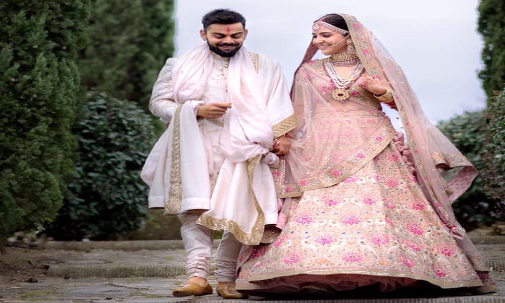 Lucknow's devika narayan prepared marriage set for virat anushka marriage.