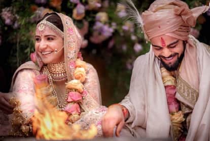 srinagar BJP leader raised the question on Virat-Anushka's marriage