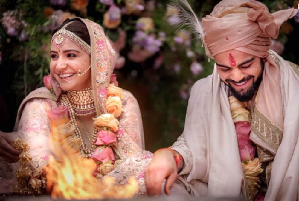srinagar BJP leader raised the question on Virat-Anushka's marriage