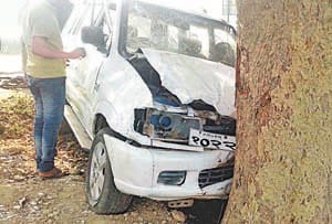 accident near poore anti 
