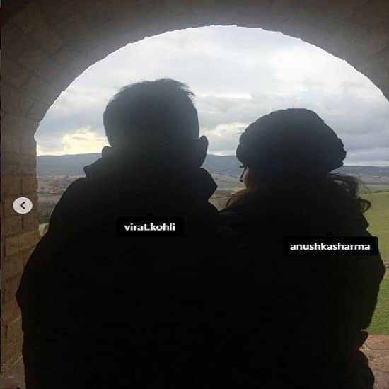 anushka and virat after wedding party video and picture of romance