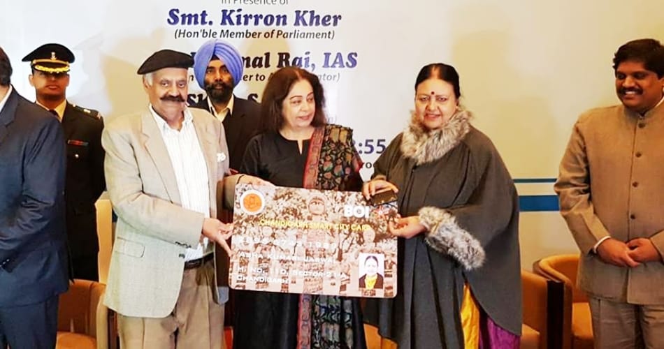 Chandigarh smart city card inaugurated by chandigarh mp and mayor