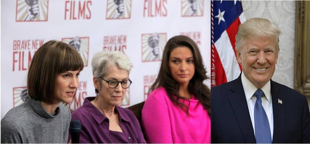 USA president Donald trump is facing sexual assault allegations