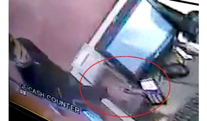 harish bakery's cashier shot while asking for extortion