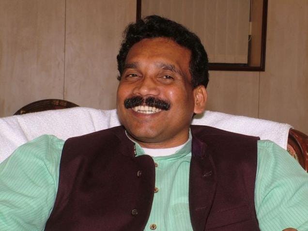 former cm madhu koda imprisoned for three years