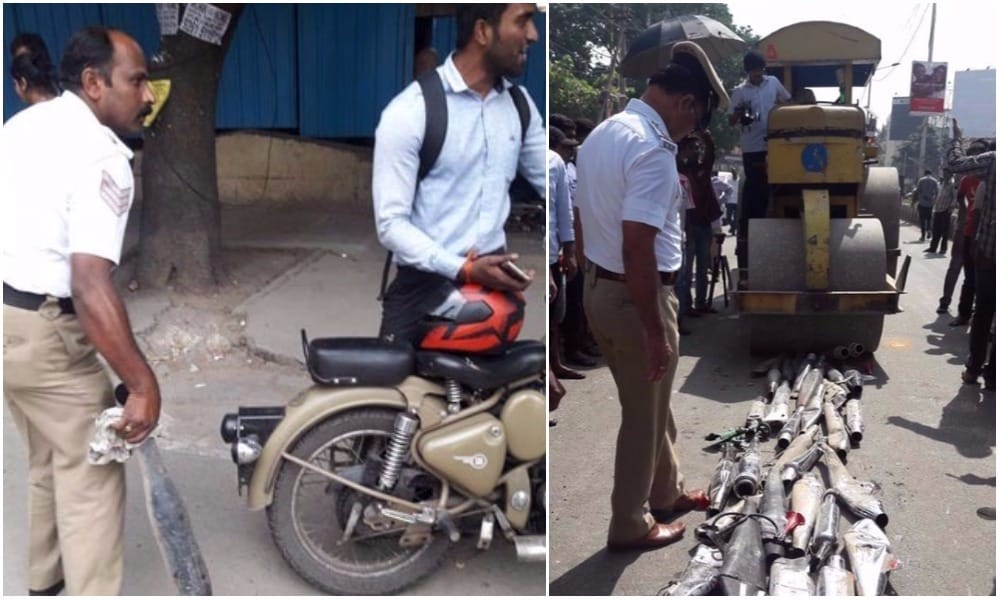 Motorcycle Silencer Sound Limit in Motor Vehicle Act of India