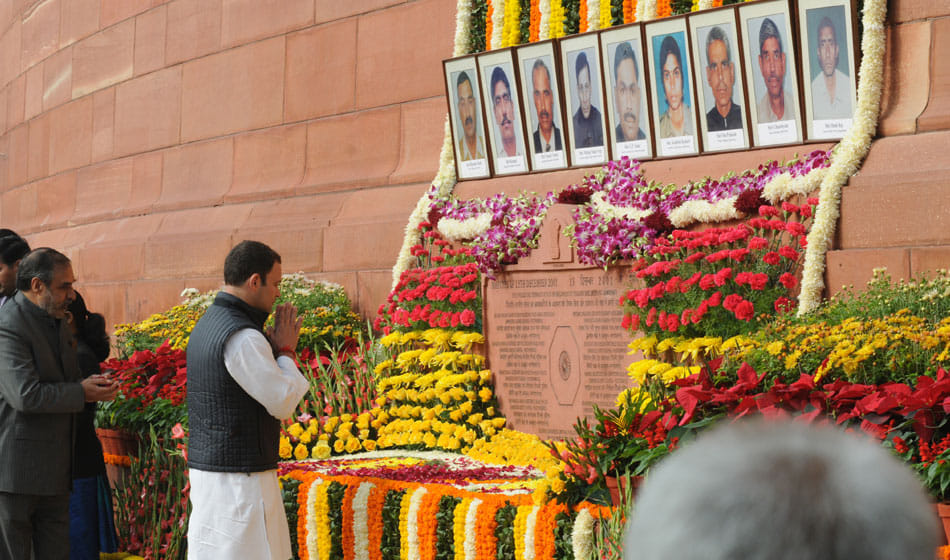 on sixteenth anniversary of parliament attack parliamentarians broke a 