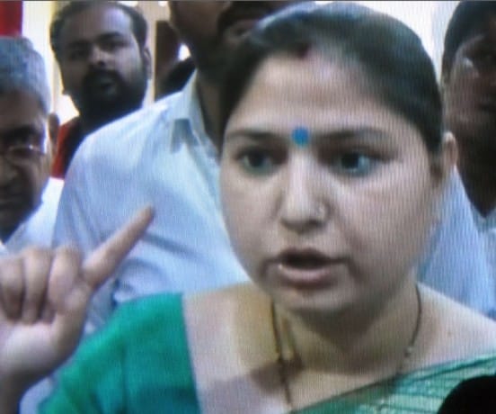  SDM ajay Kumar dwivedi went on leave after an altercation with barabanki MP.