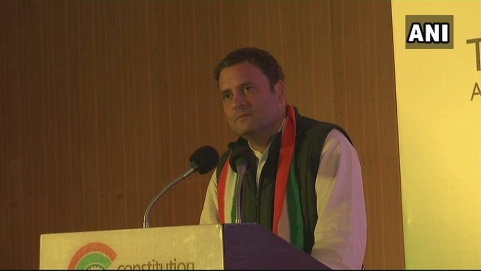 Congress President Rahul Gandhi attacks on rss on woman issue