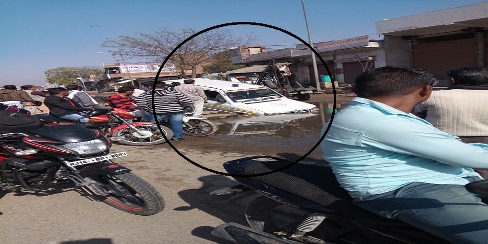 jaipur rajasthan The patient was taking the ambulance, a pit stopped