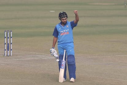 rohit sharma hits third double century at mohali against sri lanka