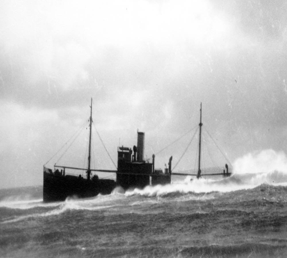 The grave yard of more than three hundred ships at this Island