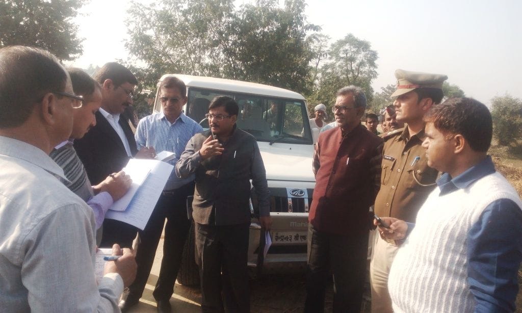 Central team estimates the damage caused by floods