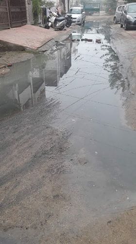 sewage problem in posh colonies of agra