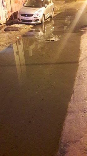 sewage problem in posh colonies of agra