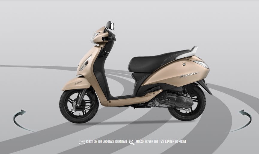  TVS launched updated Jupiter Scooter with new Colors and BS-4 Engine