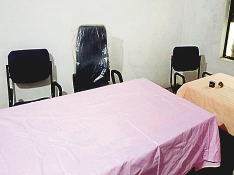 Health camp shrouded in 20 minutes