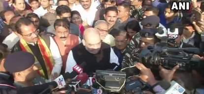 AMIT SHAH GETS SEAT IN FIRST ROW OF THE RAJYA SABHA