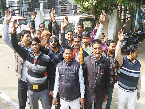 BDC members boycott the meeting.