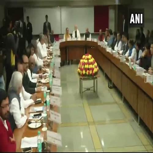 Gujarat election exit polls 2017: PM Modi happy in all party meeting called by Anant kumar