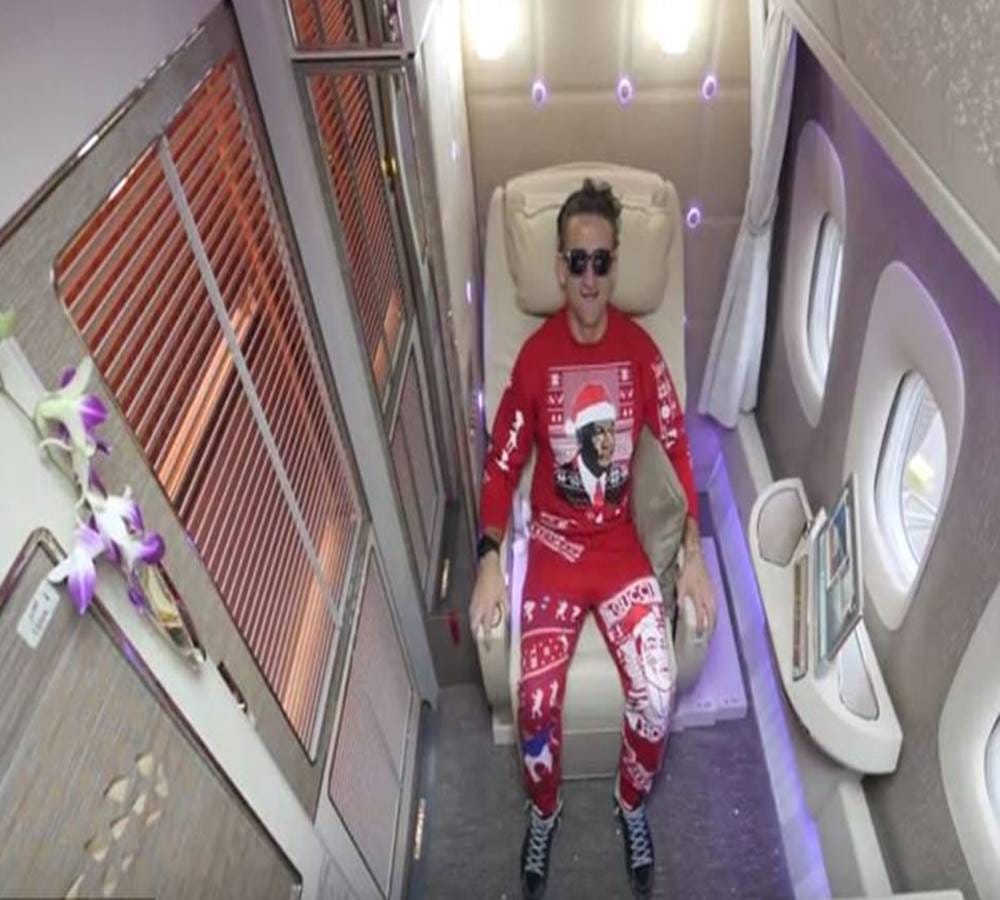 The all time greatest airplane seat like a hotel room