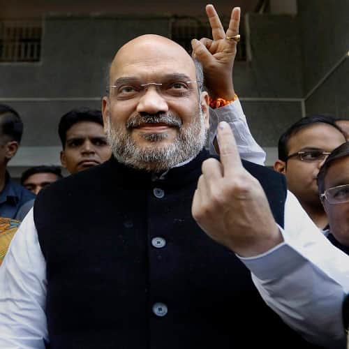 Gujarat Vidhan Sabha Chunav: PM Modi and Amit Shah casts vote in Gujarat vidhansabha election