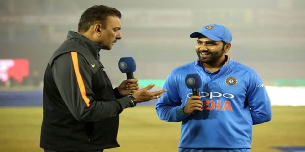 ravi shastri interview rohit sharma after double century