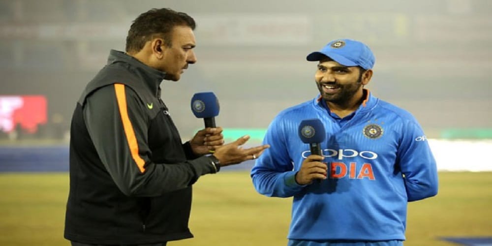 ravi shastri interview rohit sharma after double century