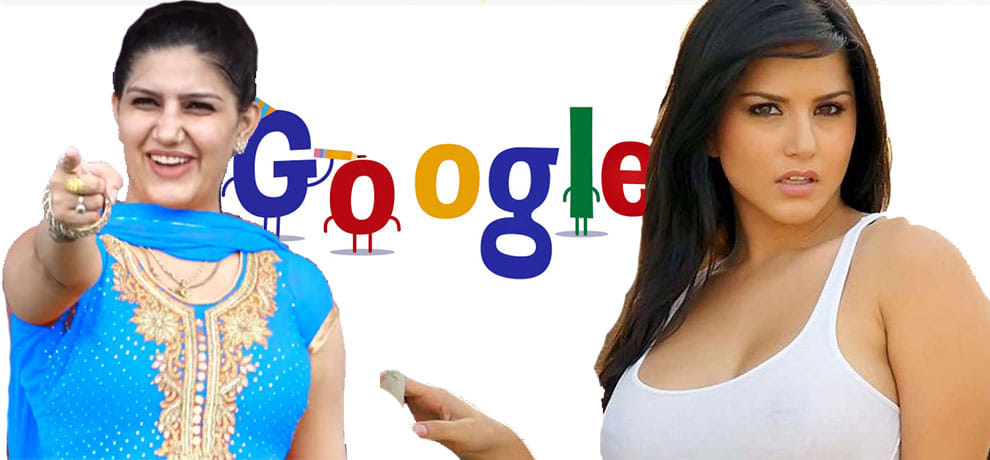 sapna choudhary on third position in google top entertainers list of 2017 after leone and arshi khan