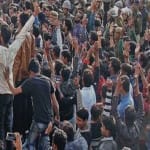 उदयपुर में प्रदर्शन