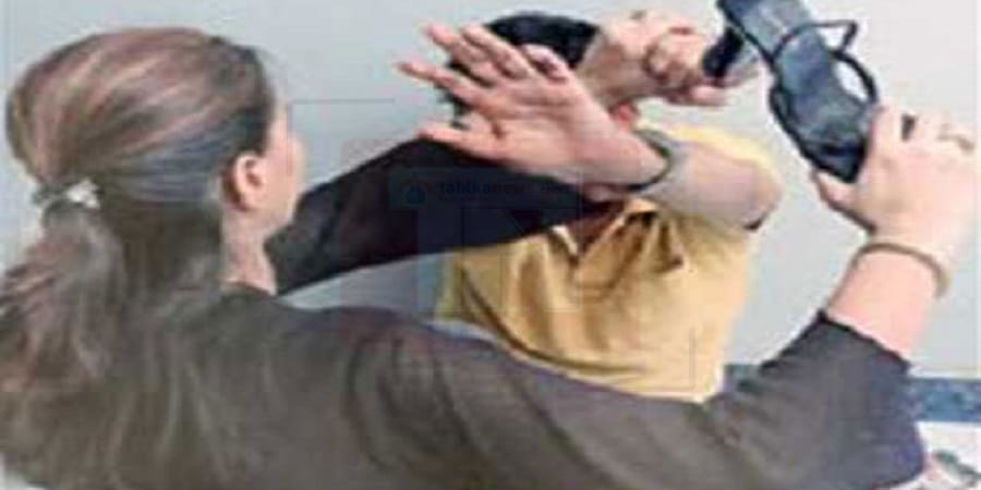 The victim beat accused with slippers retired major helped victim in lucknow
