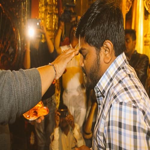 Hardik Patel visit Ambaji temple before Gujarat assembly election result
