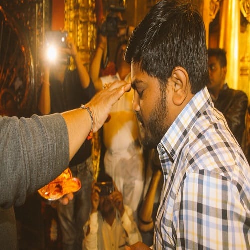 Hardik Patel visit Ambaji temple before Gujarat assembly election result