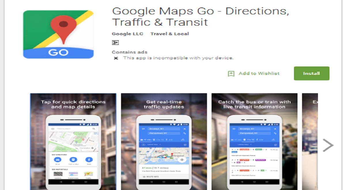 рдЧреВрдЧрд▓ MAPS GO рд╣реБрдЖ рд▓реЙрдиреНрдЪ, рдХрдо рд░реИрдо рд╡рд╛рд▓реЗ рдлреЛрди рдореЗрдВ рднреА рдХрд░реЗрдЧрд╛ рд╕рдкреЛрд░реНрдЯ Google Maps Go available on play store for low ram mobile