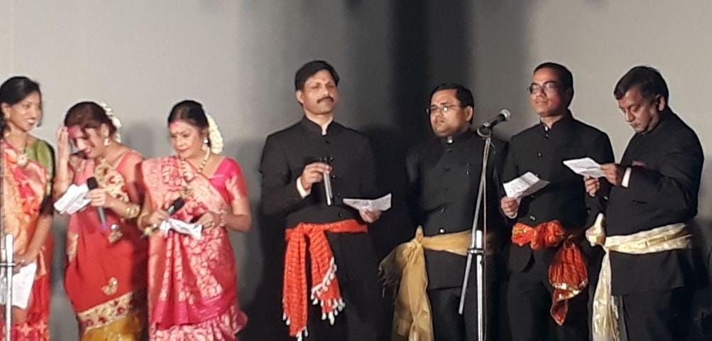 cultural evening in governor house in Lucknow.